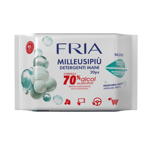 FRIA TOALLITA HIGIENIZANTE ALCOHOL 70%